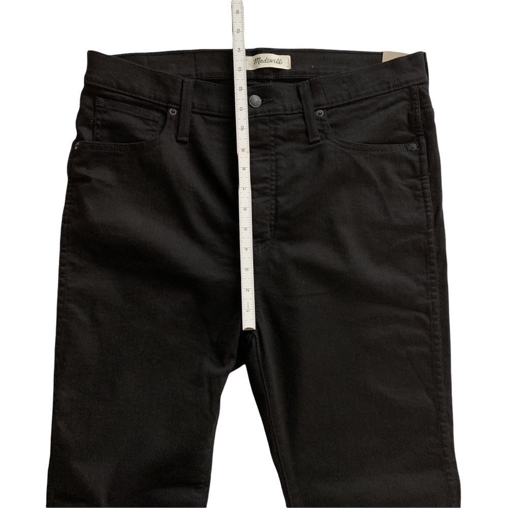 MADEWELL 10-Inch High Waist Black Skinny Jeans! - Picture 5 of 9